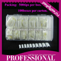 High Quality 500pcs with box acrylic nail tips wholesale